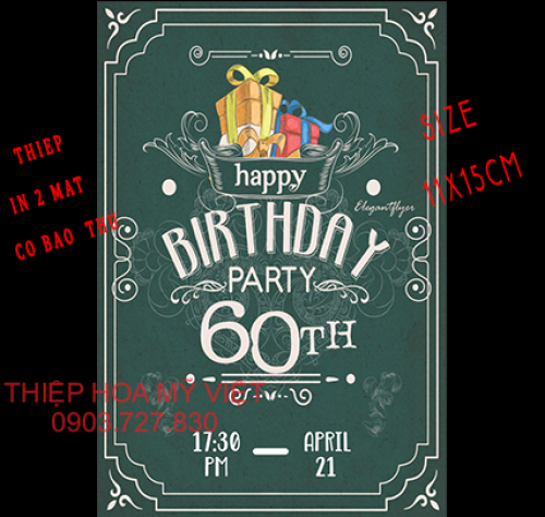 Lời Chúc Mừng Sinh Nhật 60 Tuổi Ý Nghĩa và Ấn Tượng Dành Tặng Người Thân